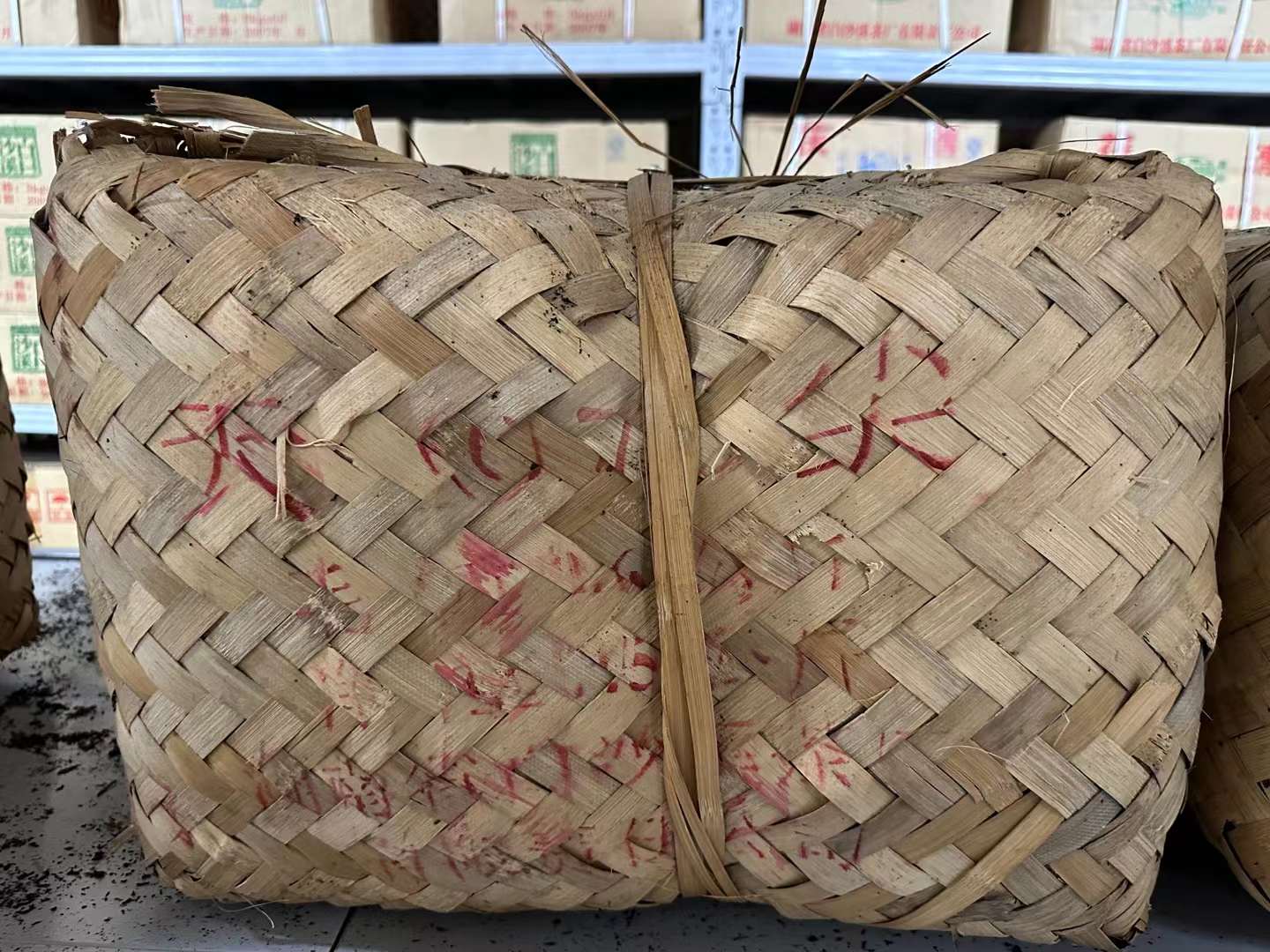 [백사계 전통노차] 07년 천첨차 80g, 25kg