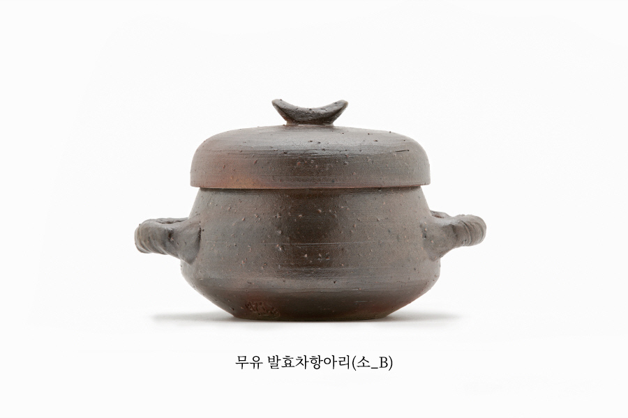 [영산요 박정규] 무유 발효차 항아리(소)