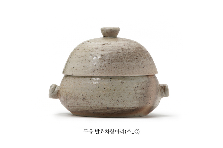 [영산요 박정규] 무유 발효차 항아리(소)