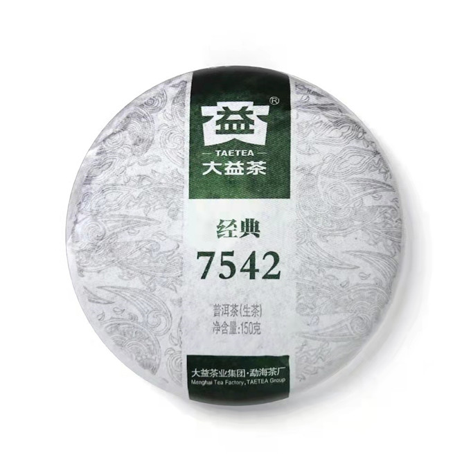 [맹해차창] 14년 대익 1401 경전 7542 생병 150g - 90일배송