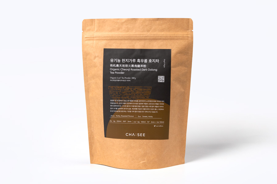 유기농 천지가루 호지차 500g