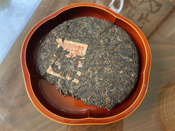 [车顺号] 2004年瑞贡天朝圆茶 生茶 357g