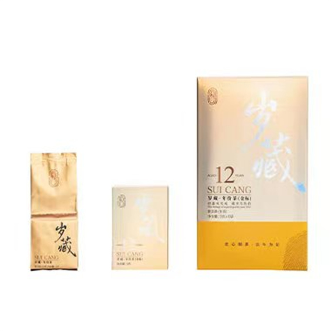 [중기차] 23년 진기12년 세장(금표) 보이생차 54g(9g*6봉) 