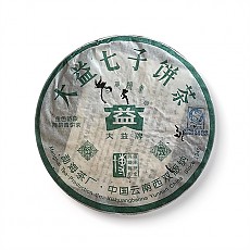 [맹해차창] 05년 금색운상 녹색판 400g