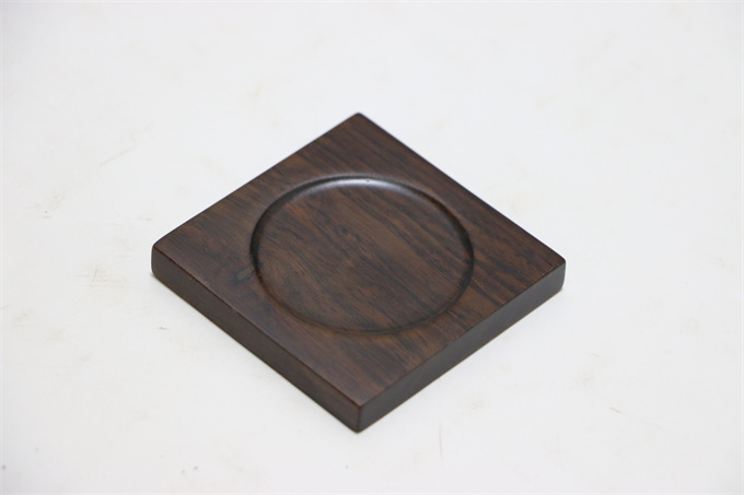 [공구 30일 예약배송] 흑단 찻잔받침 6.5cm