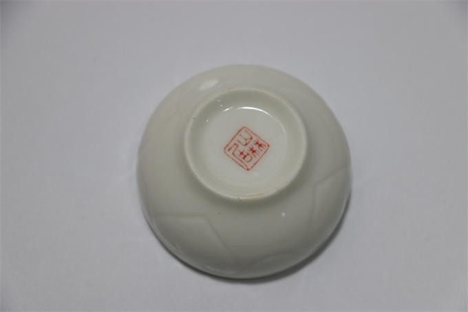 [물고기 찻잔] 순백 여의부귀배 30ml
