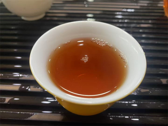 [富华公司]90年代 富华咖啡版7542青饼 357g