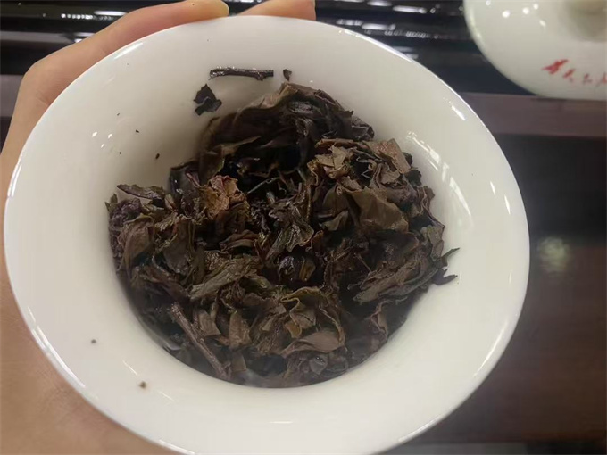 [富华公司]90年代 富华咖啡版7542青饼 357g