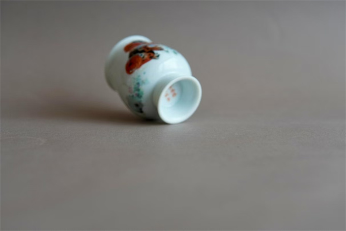 법랑채 금어배-쌍어 金鱼杯-双鱼(85cc)