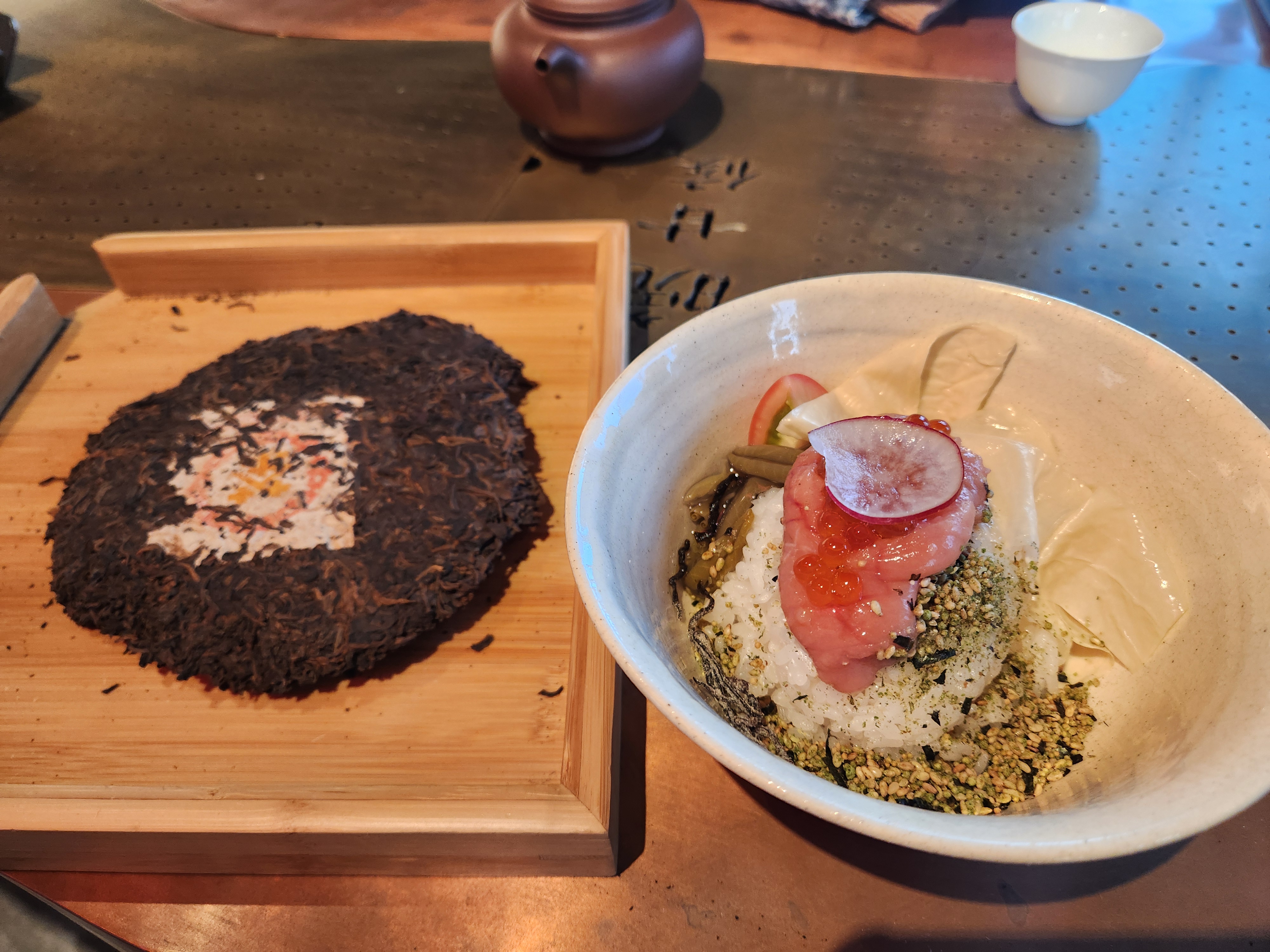 [교토 우지 교쿠로] 연어 오차즈케, 명란 오차즈케 한 끼