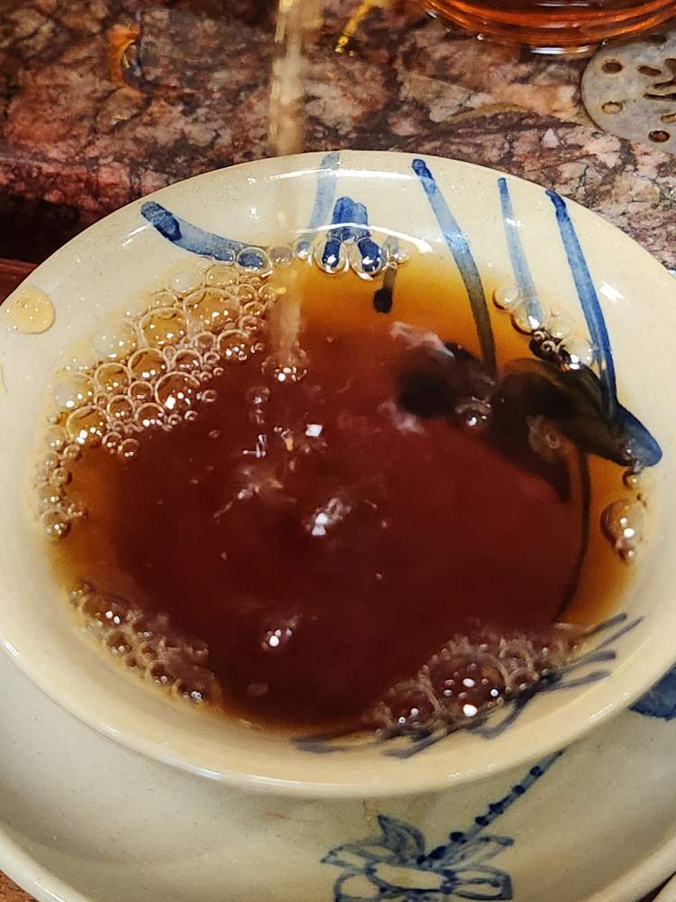 [십년마일검 특별할인] 25년 남작호 숙전 200g - 이기곡장 보이차 살 때