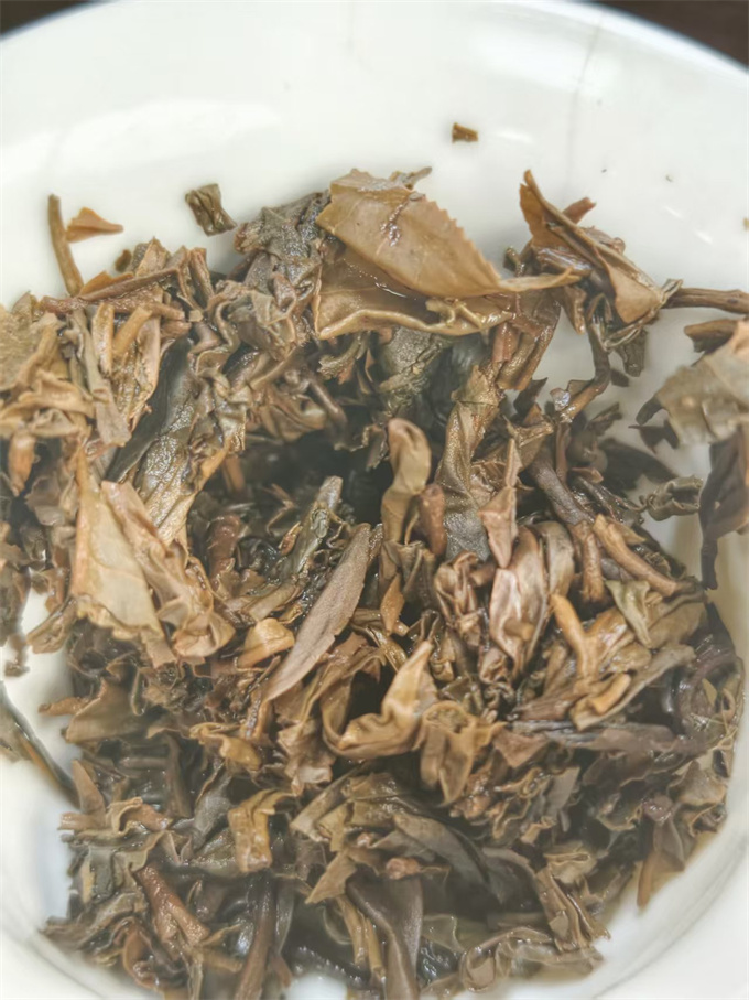 [좋은노차] 82년 하관 삼각홍표상검 생차 100g