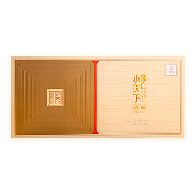[名品鼎白] 복전소천하-2018년 수미 1급백차 180g