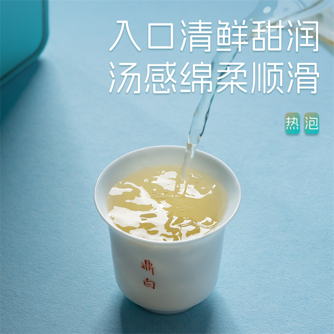[명품 鼎白] 2026년 백모단 1급백차 300g