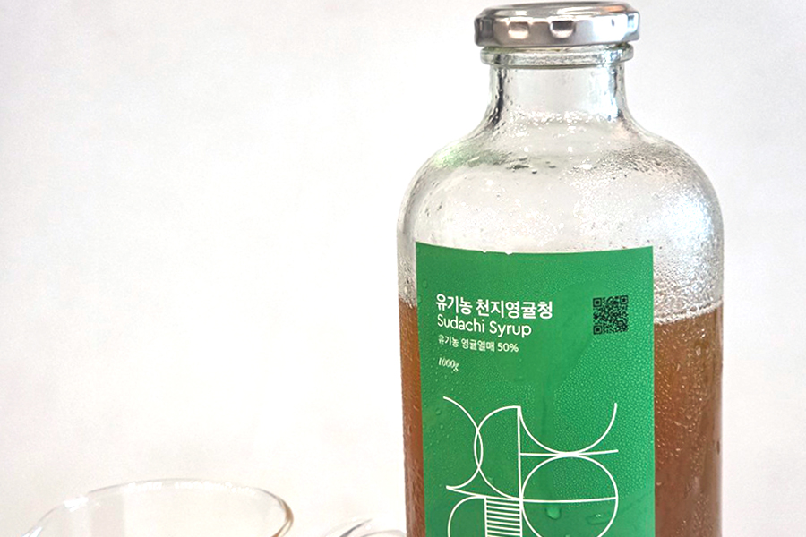 [차시CHA:SEE] 유기농 천지 영귤청 1000g 스다찌
