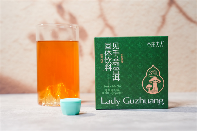 [Freeze-dried] Boletus Pu'er Tea 1set (1gx6pcs)