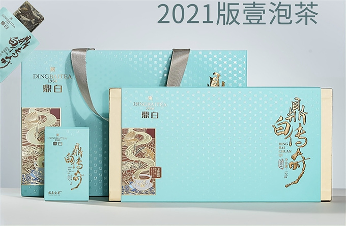 [맑은차 정백] 정백전기 2021판 1포차壹泡茶 2020년-2021년-2022년 2급 백모단 120g