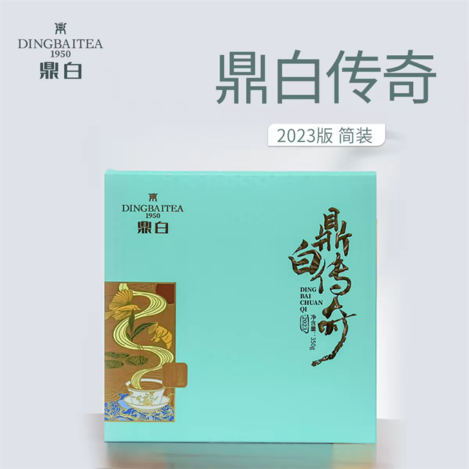 [맑은차 정백] 정백전기 2023판 목단병 간편포장 2022년-2023년-2024년 1급 백모단 350g