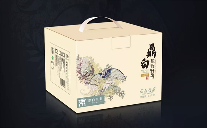 [무결점 鼎白] 2019년 황햐목단병 간편포장 특급백모단 200g