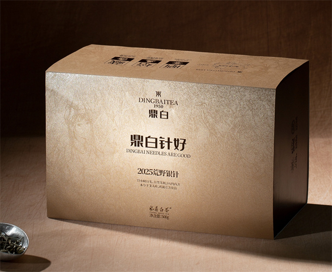 [무결점 鼎白] 정백침호 2025년 황야은침 특급백차 500g