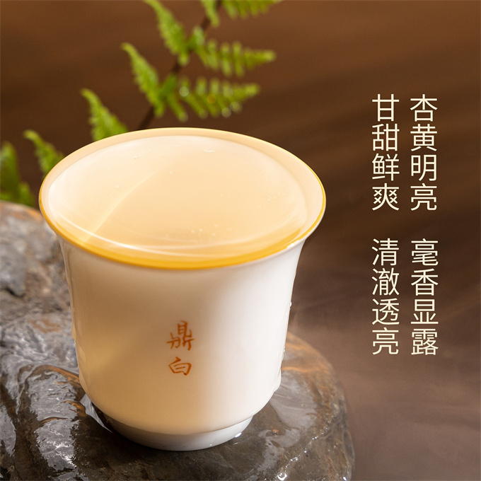 [무결점 鼎白] 정백침호 2025년 황야은침 특급백차 500g