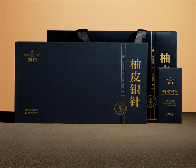 [블렌딩 정백] 유자진피 은침 2020년 유자진피 + 2020년 은침 1급백차 100g